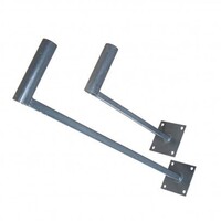 Кронштейн антенный стеновой ШП КРН L=200 - Специализированный магазин 100 АНТЕНН - Продажа, установка, настройка, обслуживание. Триколор ТВ, НТВ+, Телекарта, МТС. Цифровое телевидение, спутниковое телевидение, эфирные антенны. GSM 3G 4G. Видеонаблюдение. Екатеринбург