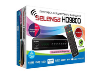 Цифровой эфирный приёмник Selenga HD980D - Специализированный магазин 100 АНТЕНН - Продажа, установка, настройка, обслуживание. Триколор ТВ, НТВ+, Телекарта, МТС. Цифровое телевидение, спутниковое телевидение, эфирные антенны. GSM 3G 4G. Видеонаблюдение. Екатеринбург